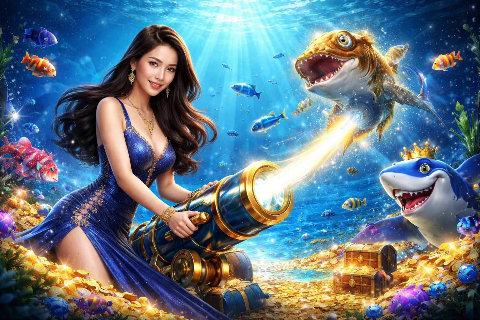 Thế giới bắn cá 58vin sống động